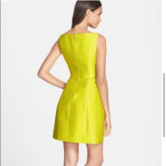 Kate Spade New York Green Yellow Neon Dress - Picture 2 of 4